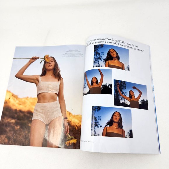 Harper's Bazaar Magazine February 2022 Alana Haim Anna Ewers Yang Minha Kim Jin - Picture 11 of 16